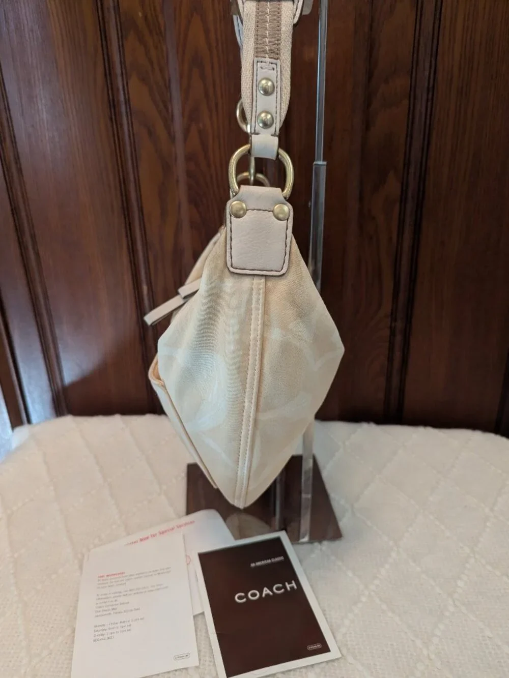 Coach L05J-132 Vintage Coach Hamptons signature 